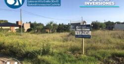 LOTE en VILLA EMILIO (Golondrina esquina Cachirla)