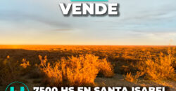 7500 HECTÁREAS EN SANTA ISABEL