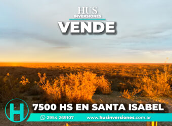7500 HECTÁREAS EN SANTA ISABEL