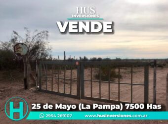 25 de Mayo (La Pampa) 7500 Has 
