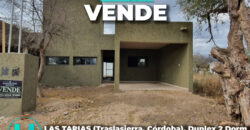 LAS TAPIAS (Traslasierra, Córdoba). Duplex 2 Dorm