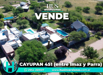 CAYUPAN 451 (entre Imaz y Parra)