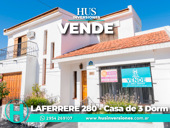 LAFERRERE 280 (entre Castro y Forchieri)