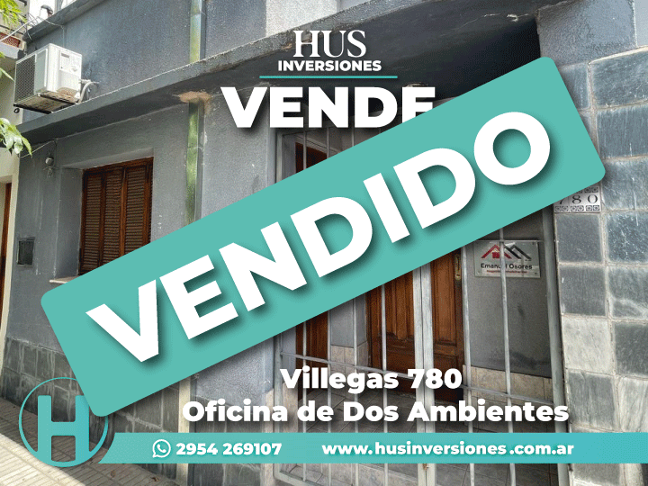 Villegas 780. Oficina de Dos Ambientes