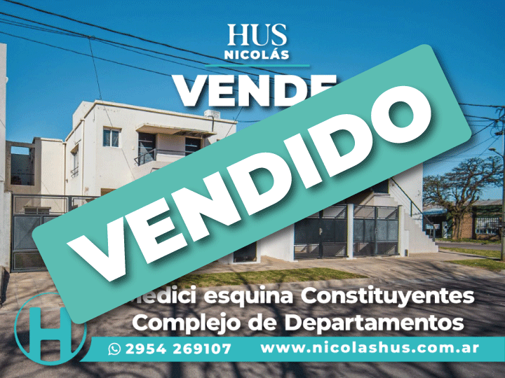 Médici esquina Constituyentes – Complejo de Departamentos