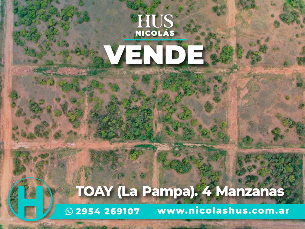 TOAY (La Pampa). 4 Manzanas